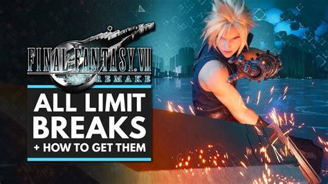 Limit break ffvii - Just battle normally, you can select any of the two limits. when you gain the third one, it will be a lv 2 limit break, go to limit option in the menu and change his limit level to level 2. The max amount of limits per level a character can have is 2...the only exceptions are Caith Sith who only has 1 lv1 and 1 lv2 limit and vincent who only ...